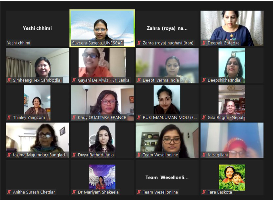 UNESCAP Wesellonline online training photo gallery